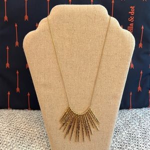 Stella & Dot Kari Fringe Necklace